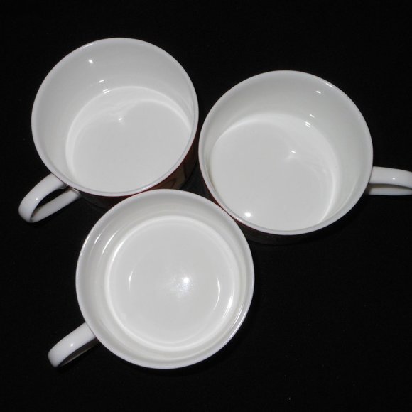 3 sets of tea cup & saucer. Victoria & Beale by Sango 7022 Rosebud - Picture 6 of 7